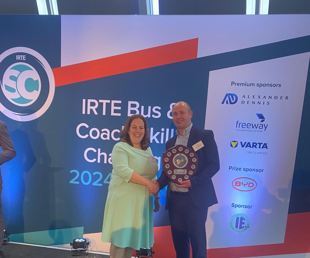 Institute of Road Transport Engineers (IRTE) Skills Challenge Awards 2024